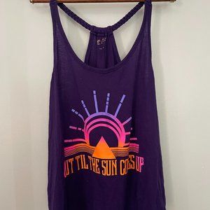 Arizona Purple Tank, Size M